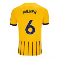 Maglia Calcio Brighton James Milner #6 Seconda Divisa 2024-25 Manica Corta